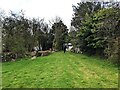 The grassy track leading to Capel Galltraeth