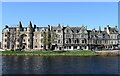 Hotels on the west bank of the River Ness