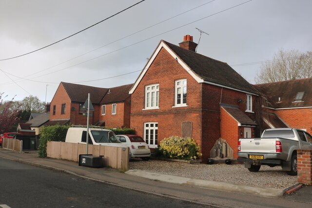 Houses on Station Road, Sible Hedingham © David Howard :: Geograph ...