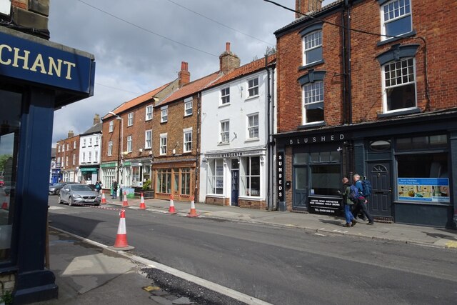 Market Place from Cross Keys Court © DS Pugh :: Geograph Britain and ...