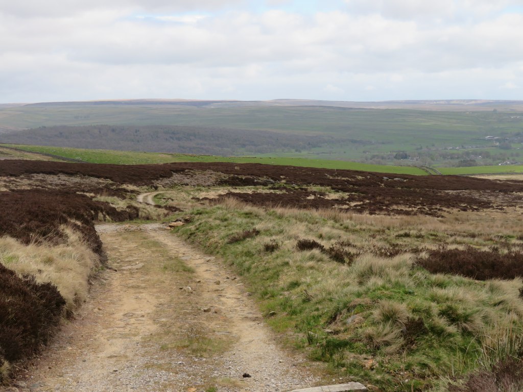 Track Across Threshfield Moor © Gordon Hatton Cc-by-sa 2.0 :: Geograph 