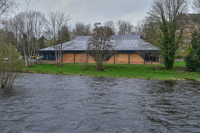 Civic swimming pool © Anthony O'Neil :: Geograph Britain and Ireland