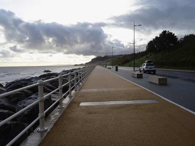 National Cycle Route 5, Colwyn Bay © JThomas :: Geograph Britain and ...