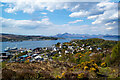 Kyle of Lochalsh from the path to Balmacara and Loch Sgalpaidh