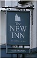 Sign for the New Inn, Rhuddlan