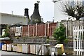 Stoke-on-Trent: Bottle kilns of the former, now derelict, Falcon Works