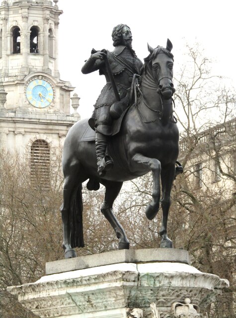 London - King Charles I Statue