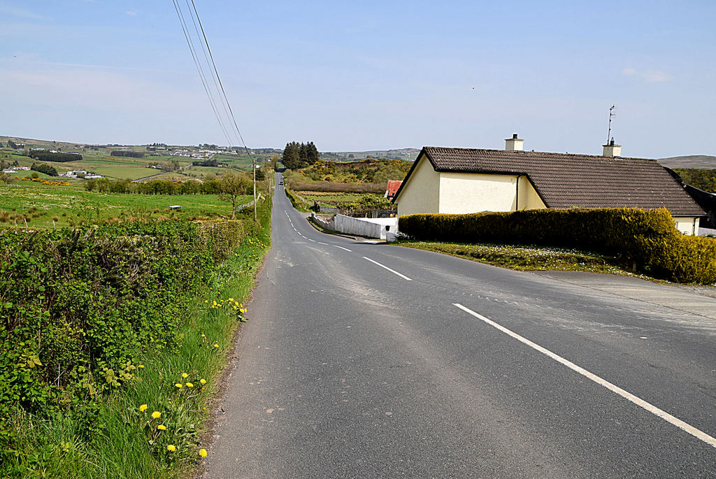 Greencastle Road, Binnafreaghan © Kenneth Allen :: Geograph Britain and ...