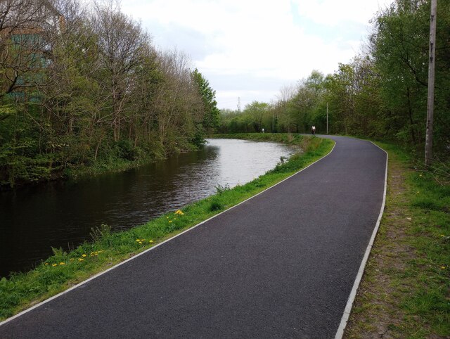 Footpath And Cycle Path © Jim Smillie Cc-by-sa/2.0 :: Geograph Britain ...