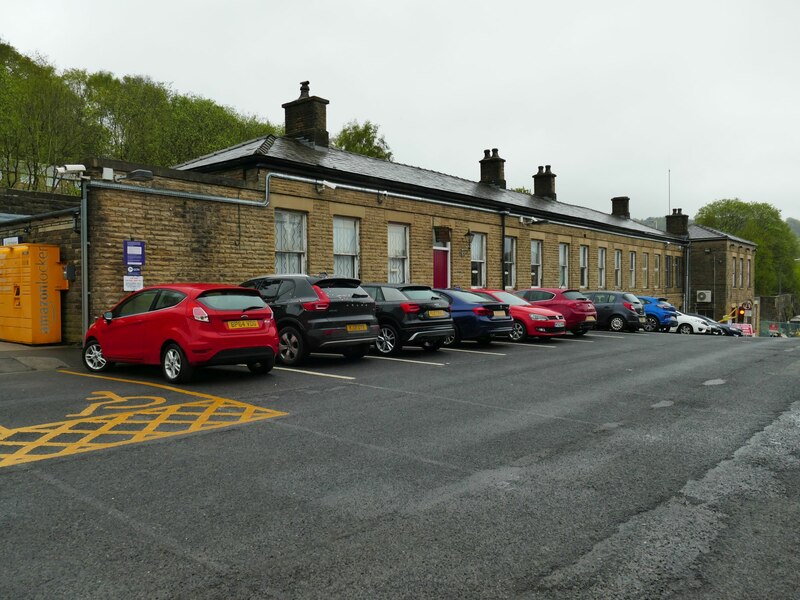 Todmorden Station: Main Building © Stephen Craven Cc-by-sa/2.0 ...