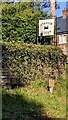 Station House name sign, Dingestow