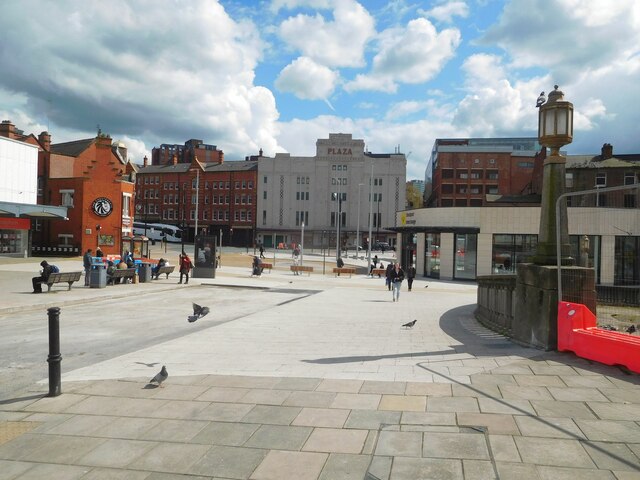 Mersey Square after the opening of... © Gerald England cc-by-sa/2.0 ...