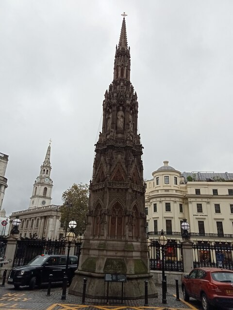 Queen Eleanor Memorial Cross, Charing... © David Hillas :: Geograph ...