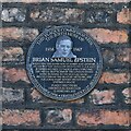 Liverpool, 4 Rodney Street: Plaque commemorating the birth of Brian Epstein, the Beatles