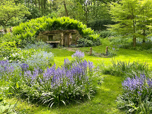 Burnby Hall Gardens stumpery,... © Paul Harrop cc-by-sa/2.0 :: Geograph ...