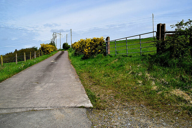 Concrete lane, Creggandevesky © Kenneth Allen cc-by-sa/2.0 :: Geograph ...