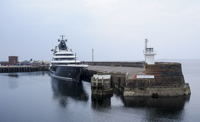 Pier at Troon Harbour © Trevor Littlewood :: Geograph Britain and Ireland