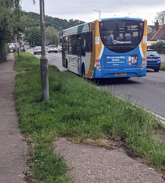 Stagecoach bus 36794, Malpas, Newport © Jaggery cc-by-sa/2.0 ...