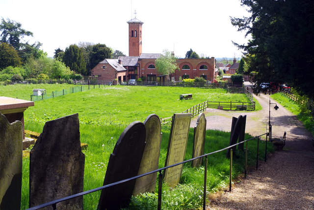 Gumley from the churchyard