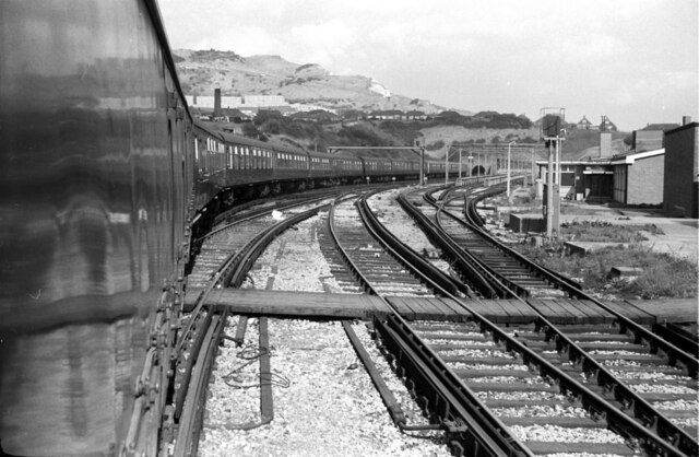 Folkestone Junction – 1967 © Michael J Uden :: Geograph Britain and Ireland