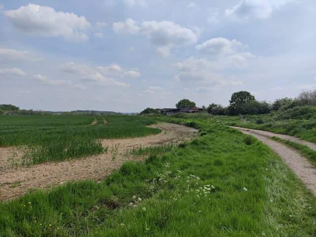 Track and farmland at the Stonehaven... © Mat Fascione :: Geograph ...