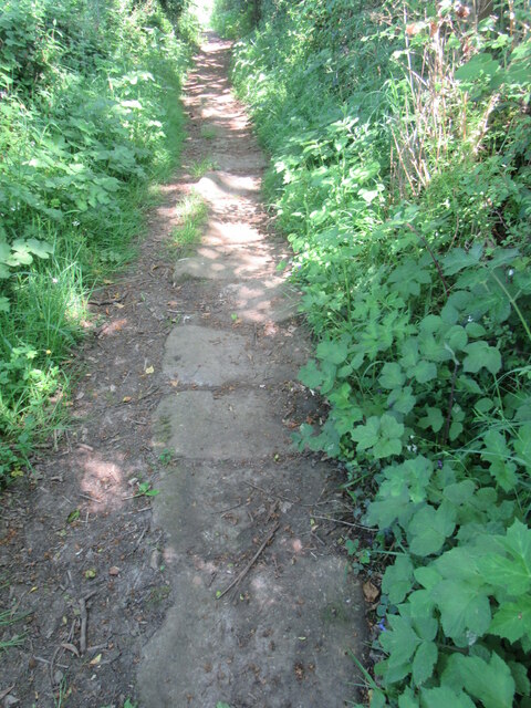 Esk Valley Walk flagstones 3 © T Eyre :: Geograph Britain and Ireland