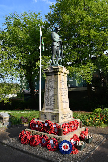 War Memorial in Llandrindod Wells