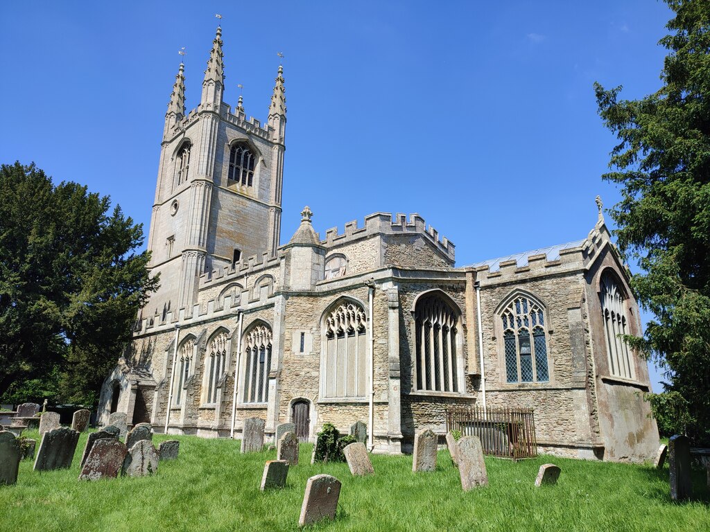 All Saints' Church, Conington © AJD :: Geograph Britain and Ireland