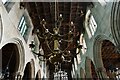 Gresford, All Saints Church: Chandelier in the nave dated 1796