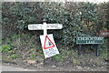 Roadsign, Church Farm Lane