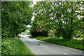 Orton Lane approaching Orton in Staffordshire