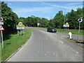 Stoborough village sign on the B3075