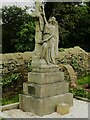 Angel memorial in the methodist burial ground, Shelley