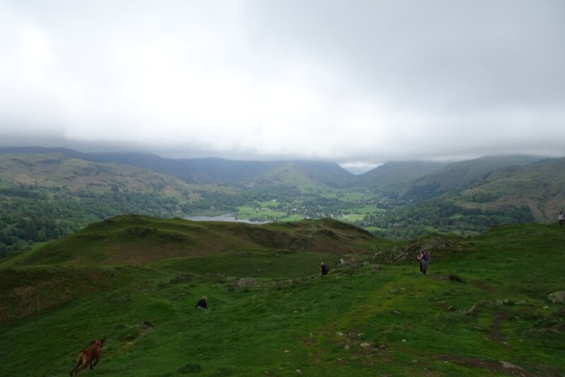 Towards Grasmere from the top of... © DS Pugh cc-by-sa/2.0 :: Geograph ...