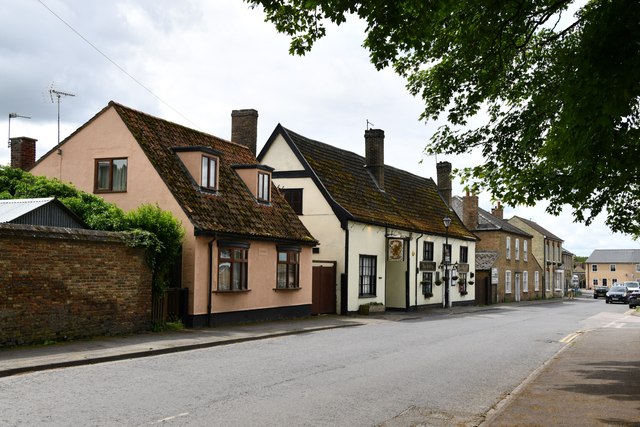 Isleham: Church Street © Michael Garlick cc-by-sa/2.0 :: Geograph ...