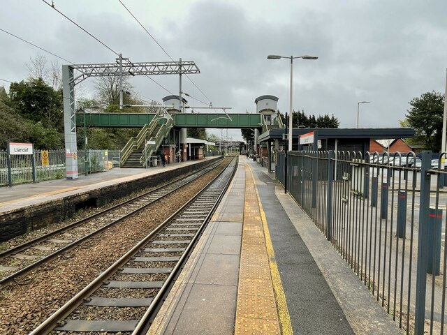 Llandaf railway station, Cardiff © Nigel Thompson cc-by-sa/2.0 ...