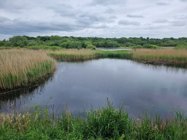 Gosforth Lake © Oliver Dixon :: Geograph Britain and Ireland