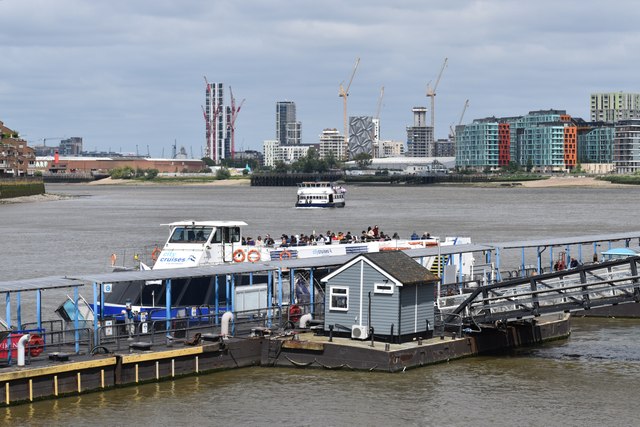 Greenwich Pier © David Martin :: Geograph Britain and Ireland