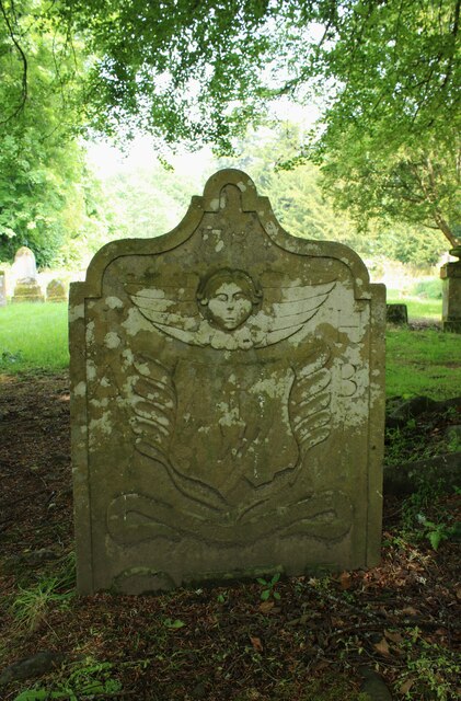 Old gravestone © Richard Sutcliffe :: Geograph Britain and Ireland