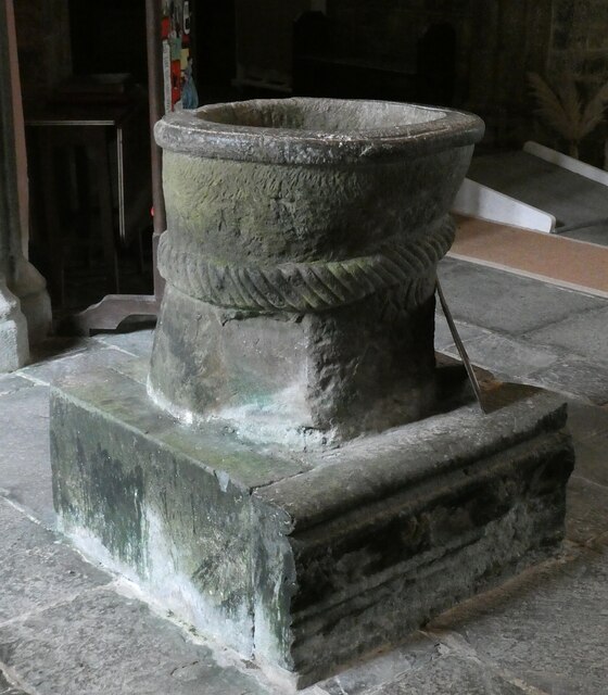 Morwenstow - Church - Ancient font I © Rob Farrow :: Geograph Britain ...