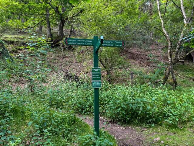 Path up Craigendarroch © Ralph Greig :: Geograph Britain and Ireland