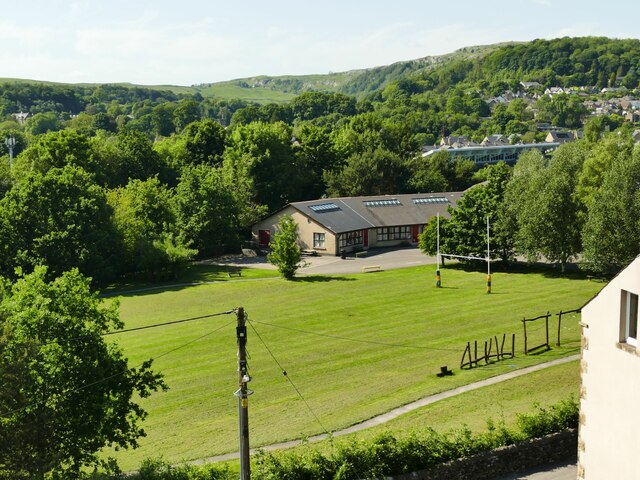 View north-west from Settle station © Stephen Craven :: Geograph ...