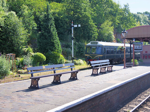 Preserved DMU at Bewdley Station © David Dixon :: Geograph Britain and ...