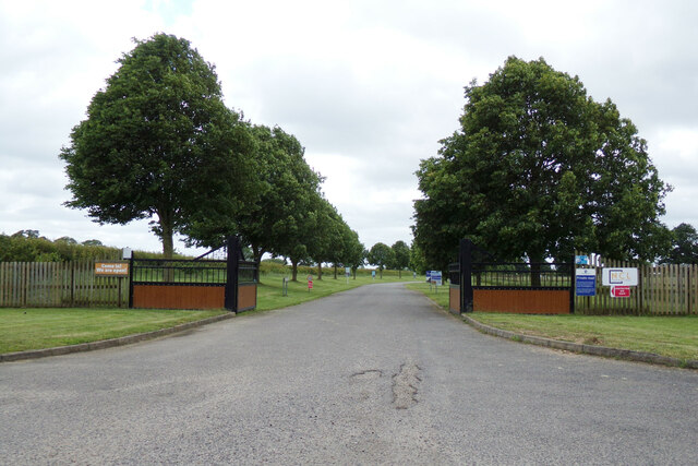 Entrance of Hall Farm Rescue & Rehoming... © Geographer cc-by-sa/2.0 ...