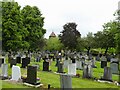 A corner of Urmston Cemetery