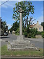 The war memorial from the east