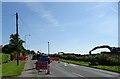 Roadworks on Racecourse Road (A170)