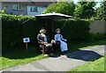 Scarecrows on Racecourse Road