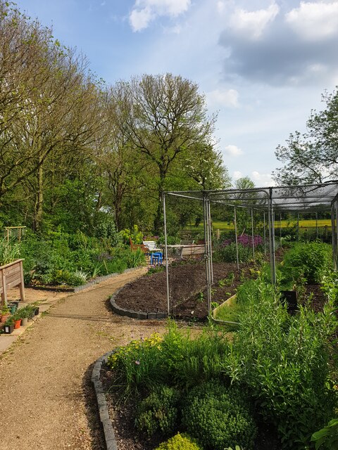 Covered beds in Hilton Community Garden \u00a9 Ben Thompson cc-by-sa\/2.0 ...