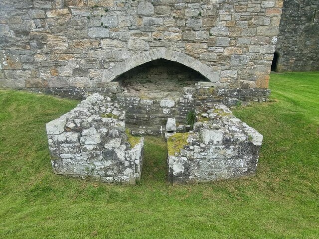 The cesspool at Hermitage Castle © Oliver Dixon :: Geograph Britain and ...